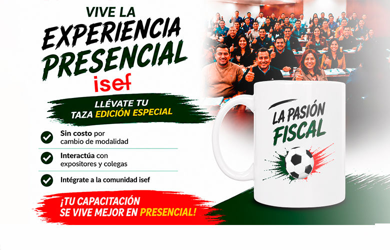 <span style="font-size:13.0pt;"><b>¡Vive la experiencia presencial y llévate tu taza edición especial Fiscal 2026!</b></span>
