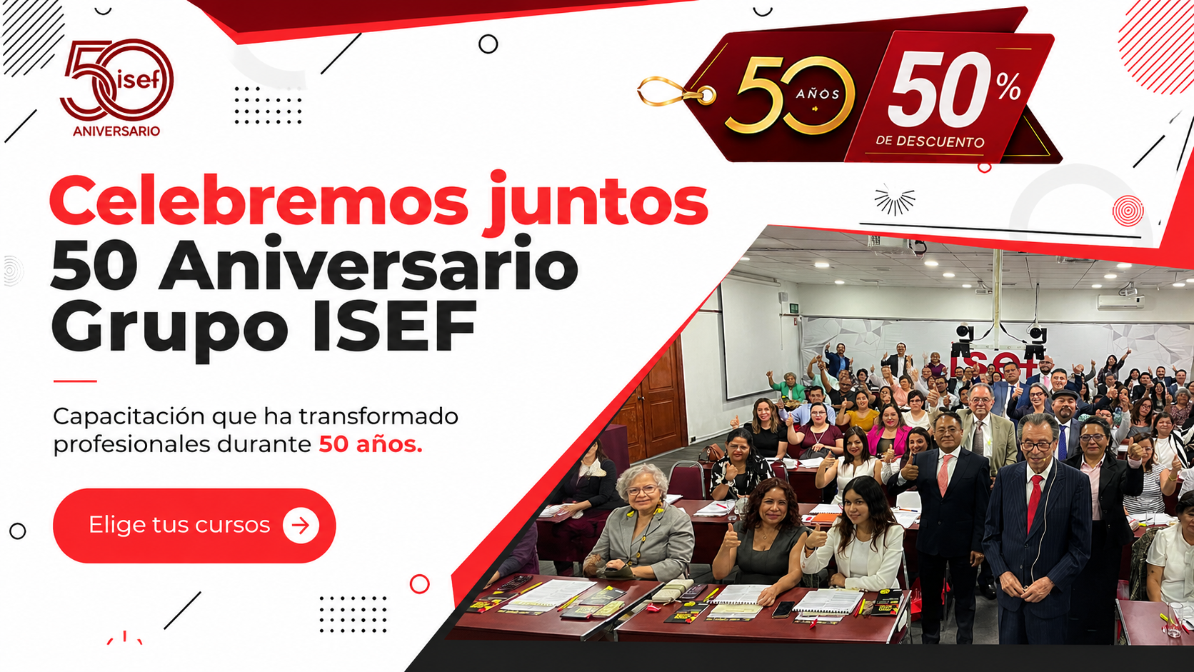 <span style="font-size:13.0pt;"><b>Celebramos 50 años de formación profesional</b></span>